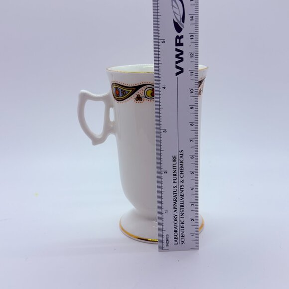 Celtic Teacup - Royal Tara Vintage, Book of Kells Design with Gold Rim - Picture 9 of 10